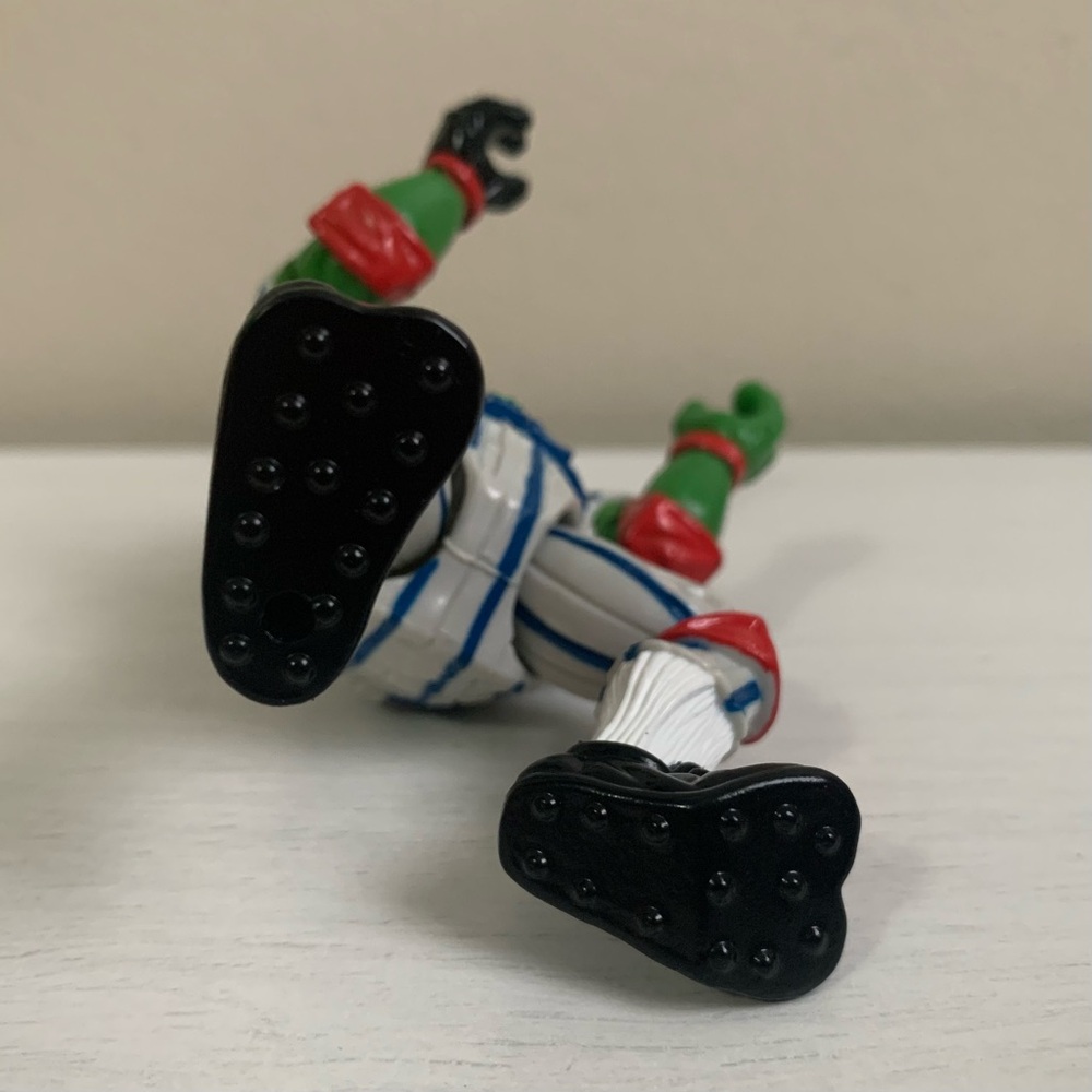 Vintage 1991 TMNT Raph Raphael Figure w/Accessories Grand Slammin’ Playmates - Picture 6 of 9